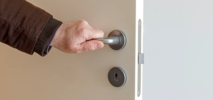 Restroom Locks Privacy Bolt Installation in Salida, California
